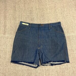 Vintage Red Kap Denim Shorts Mens 34 Blue 1970s